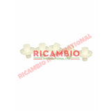 Pair of Outer Door Mouldings & Clips - Classic Fiat Panda - Exterior Trim