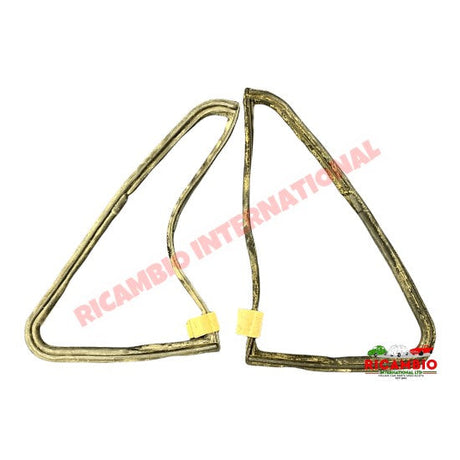 Pair of Quarter Light Seal - Fiat 850T - Windows and Seals