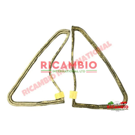 Pair of Quarter Light Seal - Fiat 850T - Windows and Seals
