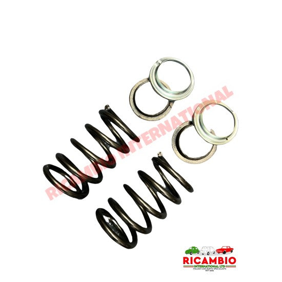 Pair of Rear Coil Spring Kit (Standard Size) - Classic Fiat 500G - Rear Suspension