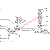Pair of Rear Coil Springs (2) - Classic Fiat Panda - Suspension and Related Parts
