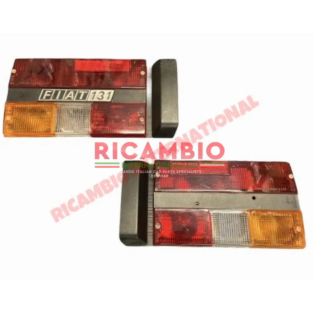 Pair of Rear Lamp Complete - Fiat 131 - Lamps & Lighting