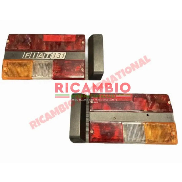Pair of Rear Lamp Complete - Fiat 131 - Lamps & Lighting