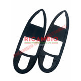 Pair of Rear Lamp External Rubber Seal - Autobianchi Bianchina - Lights - Lamps and Lenses