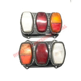 Pair of Rear Lamp Housing (second hand) - Fiat 128 - Lights - Lamps and Lenses
