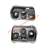 Pair of Rear Lamp Housing (second hand) - Fiat 128 - Lights - Lamps and Lenses