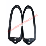Pair of Rear Lamp Seals (2) - Classic Fiat 500 Giardiniera - Rear Lamps and Associated Items