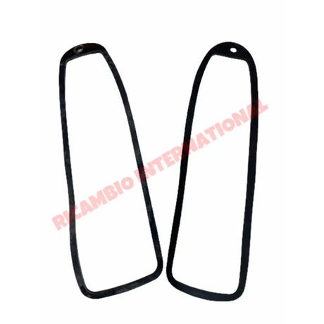 Pair of Rear Lens Seals (2) - Classic Fiat 500 Giardiniera - Rear Lamps and Associated Items
