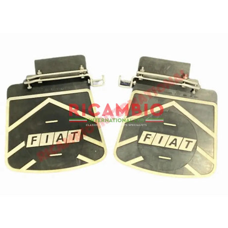 Pair of Rear Mudflaps - Classic Fiat 500 600 126 - Bumpers & Assorted Exterior Trim