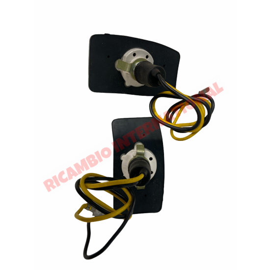Pair of Rear Number Plate Lamps - Lancia Fulvia S2 & S3 Beta - Lights - Lamps and Lenses