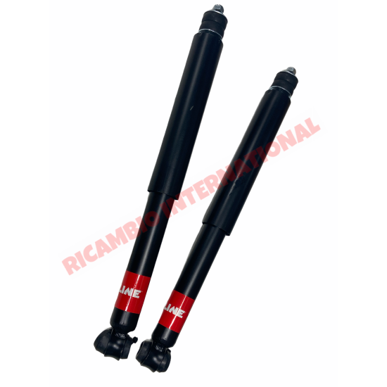 Pair of Rear Shock Absorbers & Bushes - Fiat 1500 C Sedan/Saloon - Suspension Parts