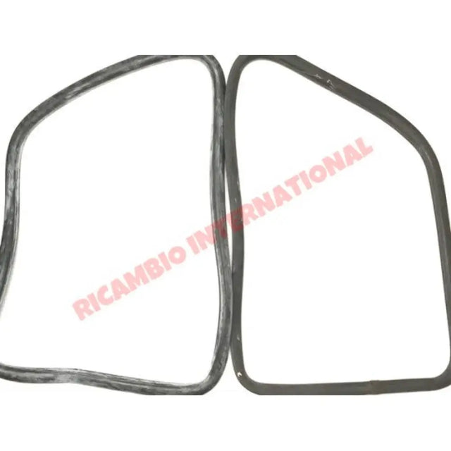 Pair of Rear Side Fixed Window Seals - Fiat 127 - 127 & 128