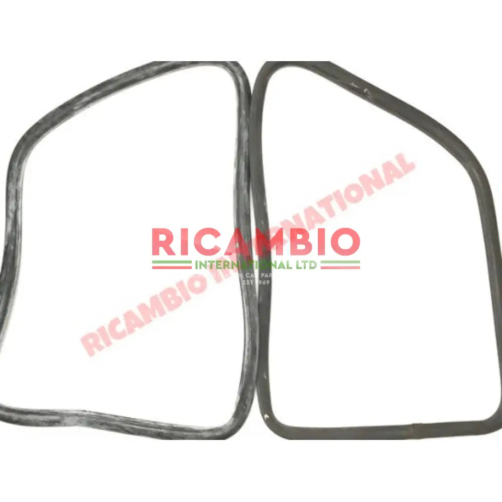 Pair of Rear Side Window Seals - Fiat 126 - Windows & Seals