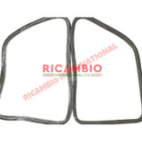 Pair of Rear Side Window Seals - Fiat 126 - Windows & Seals