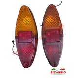 Pair of Second Hand Rear Lamps - Fiat 600T & 850T/900T - Lights - Lamps & Lenses