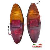 Pair of Second Hand Rear Lamps - Fiat 600T & 850T/900T - Lights - Lamps & Lenses