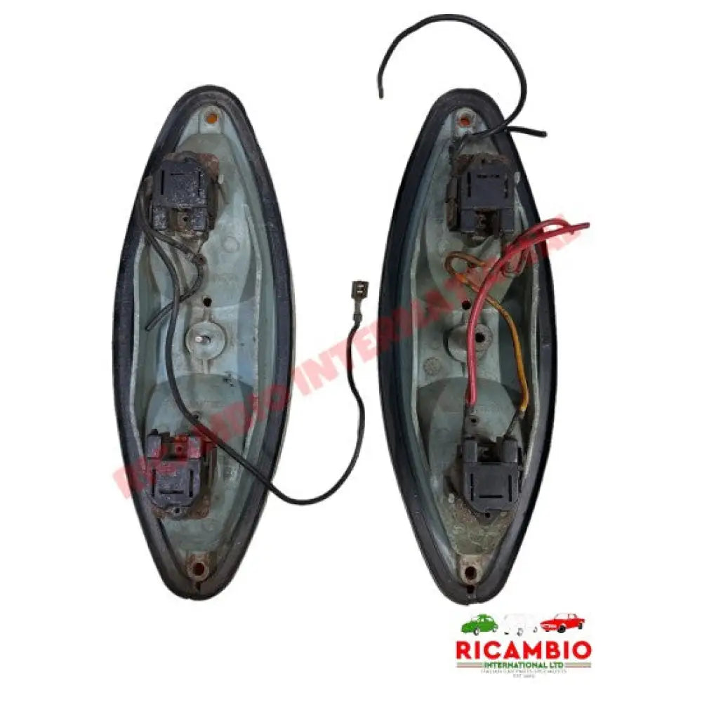Pair of Second Hand Rear Lamps - Fiat 600T & 850T/900T - Lights - Lamps & Lenses