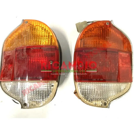 Pair of Second Hand Rear Lamps - Lancia Fulvia - Lamps & Lighting