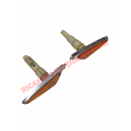 Pair of Side Repeater Lamps - Fiat 125 1600 - Lights - Lamps & Lenses