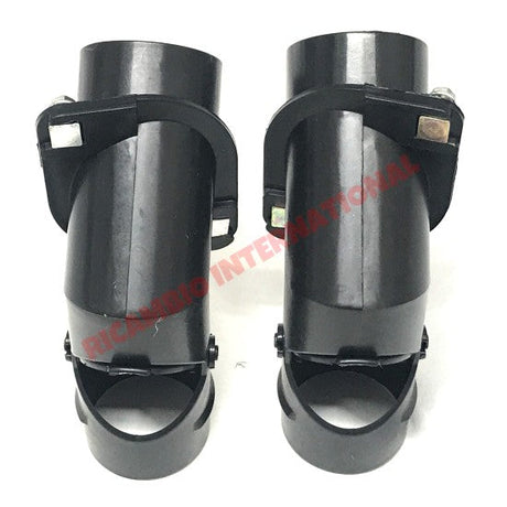 Pair of Under Dashboard Plastic Vents - Classic Fiat 500 - Heating and Cooling