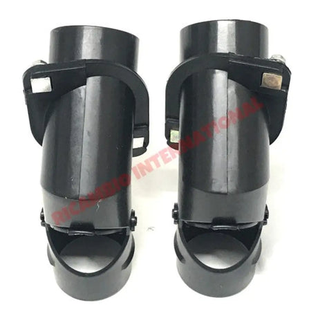 Pair of Under Dashboard Plastic Vents - Classic Fiat 500 - Heating and Cooling