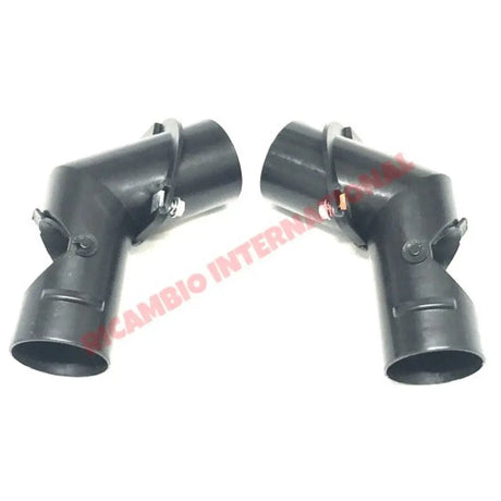 Pair of Under Dashboard Plastic Vents - Classic Fiat 500 - Heating and Cooling