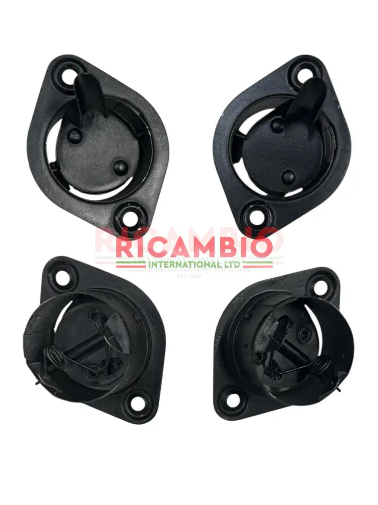 Pair of Under Dashboard Plastic Vents - Classic Fiat 500 N - Heating and Cooling