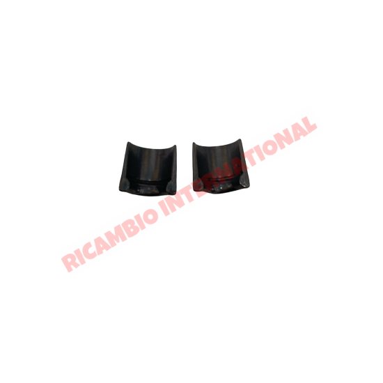 Pair of Valve Collets - Fiat 124 131 X19 Panda Strada Uno Lancia Delta Beta - Engine Parts