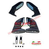 Pair of VITALONI Baby Bravo Mirrors - Fiat Lancia Alfa Romeo plus many others