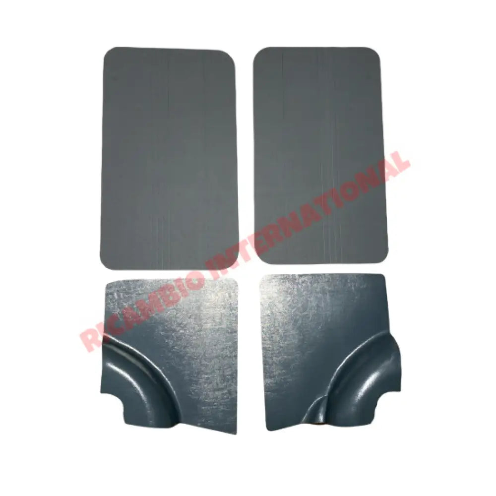 Pastel Blue Front & Rear Inner Panel Kit (4 Piece) - Classic Fiat 500 F - Classic Fiat 500 Parts & Spares