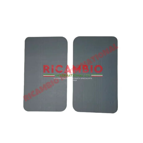 Pastel Blue Inner Door Panel Kit - Classic Fiat 500F - Classic Fiat 500 Parts & Spares