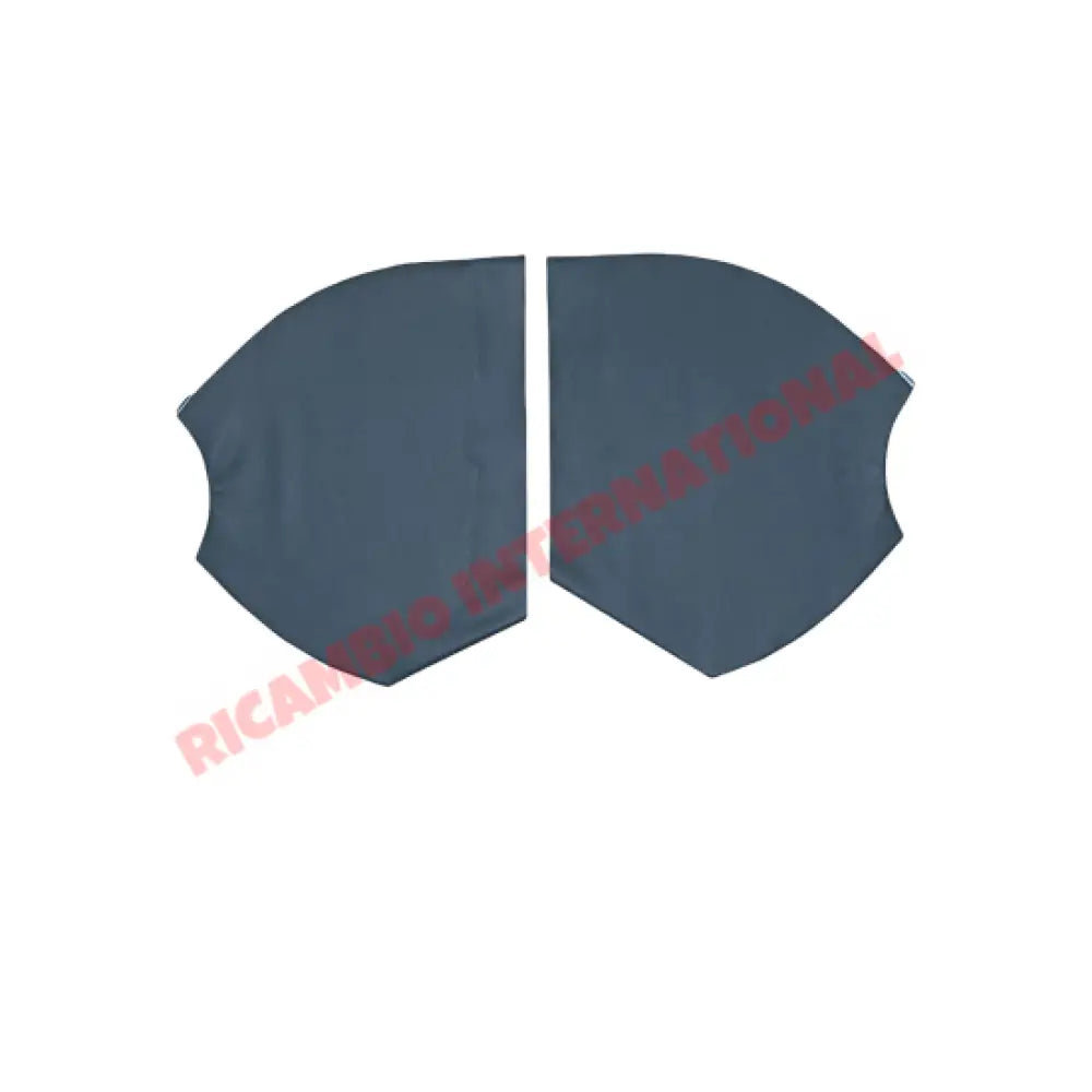 Pastel Blue Rear Inner Arch Covers - Classic Fiat 500 N/D/F Series1 - Interior Parts and Trim