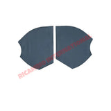 Pastel Blue Rear Inner Arch Covers - Classic Fiat 500 N/D/F Series1 - Interior Parts and Trim