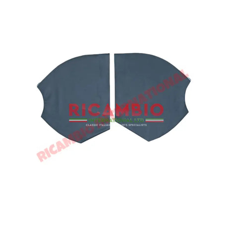 Pastel Blue Rear Inner Arch Covers - Classic Fiat 500 N/D/F Series1 - Interior Parts and Trim