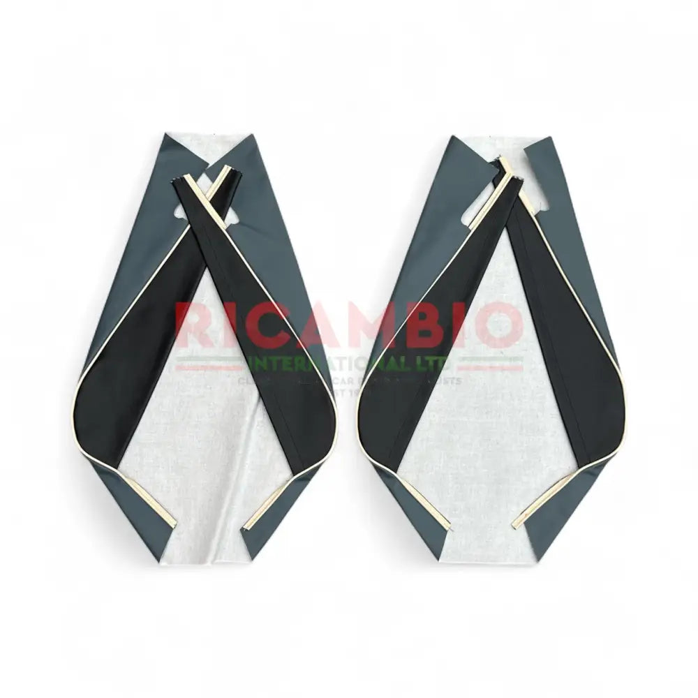 Pastel Blue Seat Covers Set - Classic Fiat 500 - Seat Covers - Padding and Seat Spring