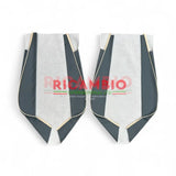 Pastel Blue Seat Covers Set - Classic Fiat 500 - Seat Covers - Padding and Seat Spring