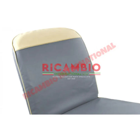 Pastel Blue Seat Covers Set - Classic Fiat 500 - Seat Covers - Padding and Seat Spring