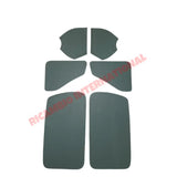Pastel Green Complete Inner Panel Kit - Classic Fiat 500 D - Classic Fiat 500 Parts & Spares