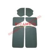 Pastel Green Complete Inner Panel Kit - Classic Fiat 500 D - Classic Fiat 500 Parts & Spares