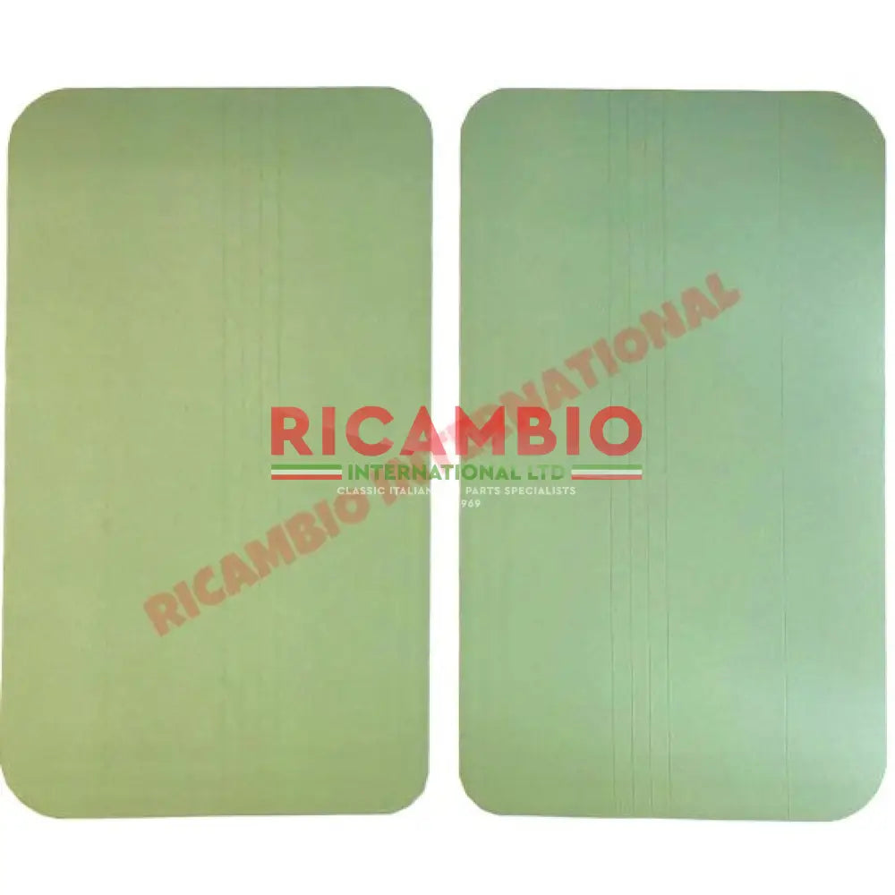 Pastel Green Front & Rear Inner Panel Kit (4 piece) - Classic Fiat 500 F - Classic Fiat 500 Parts & Spares