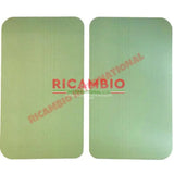 Pastel Green Front & Rear Inner Panel Kit (4 piece) - Classic Fiat 500 F - Classic Fiat 500 Parts & Spares