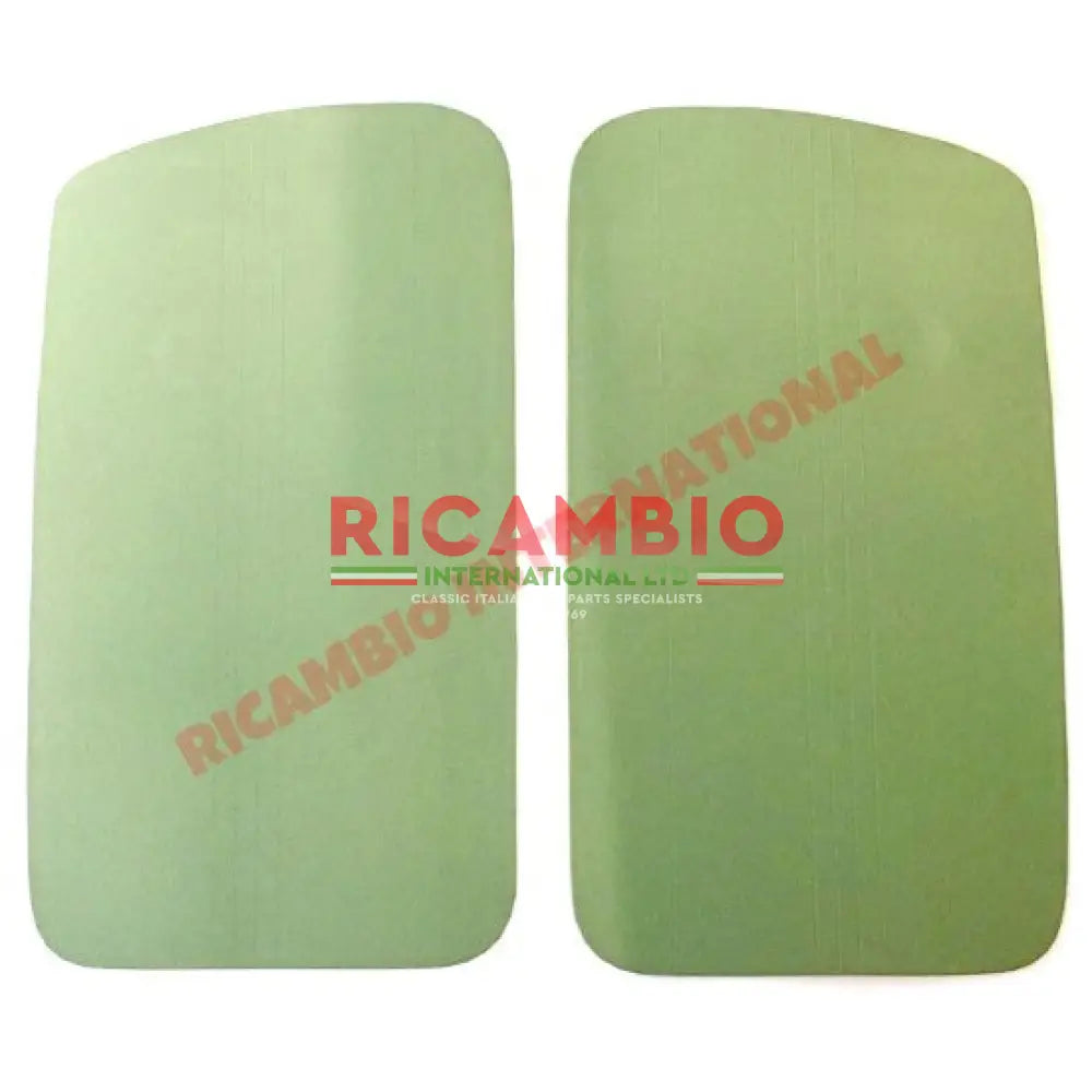 Pastel Green Inner Door Panel Kit (455mm) - Classic Fiat 500D/G - Classic Fiat 500 Parts & Spares