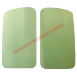 Pastel Green Inner Door Panel Kit (460mm) - Classic Fiat 500D/G - Classic Fiat 500 Parts & Spares