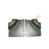 Pastel Green Rear Inner Arch Panel Kit - Classic Fiat 500F - Classic Fiat 500 Parts & Spares