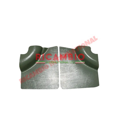 Pastel Green Rear Inner Arch Panel Kit - Classic Fiat 500F - Classic Fiat 500 Parts & Spares