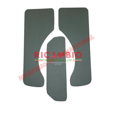 Pastel Green Rear Inner Panel Kit - Classic Fiat 500 - Classic Fiat 500 Parts & Spares