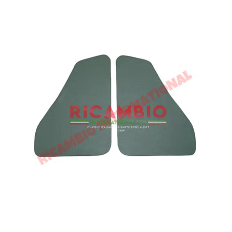 Pastel Green Rear Inner Panels - Classic Fiat 500 D - Interior Parts and Trim