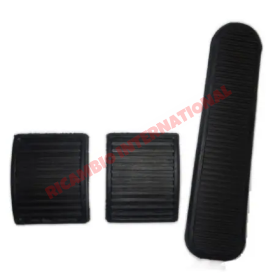 Pedal Rubber Kit (3 piece) - Lancia Flaminia,Aurelia - Lancia Flaminia
