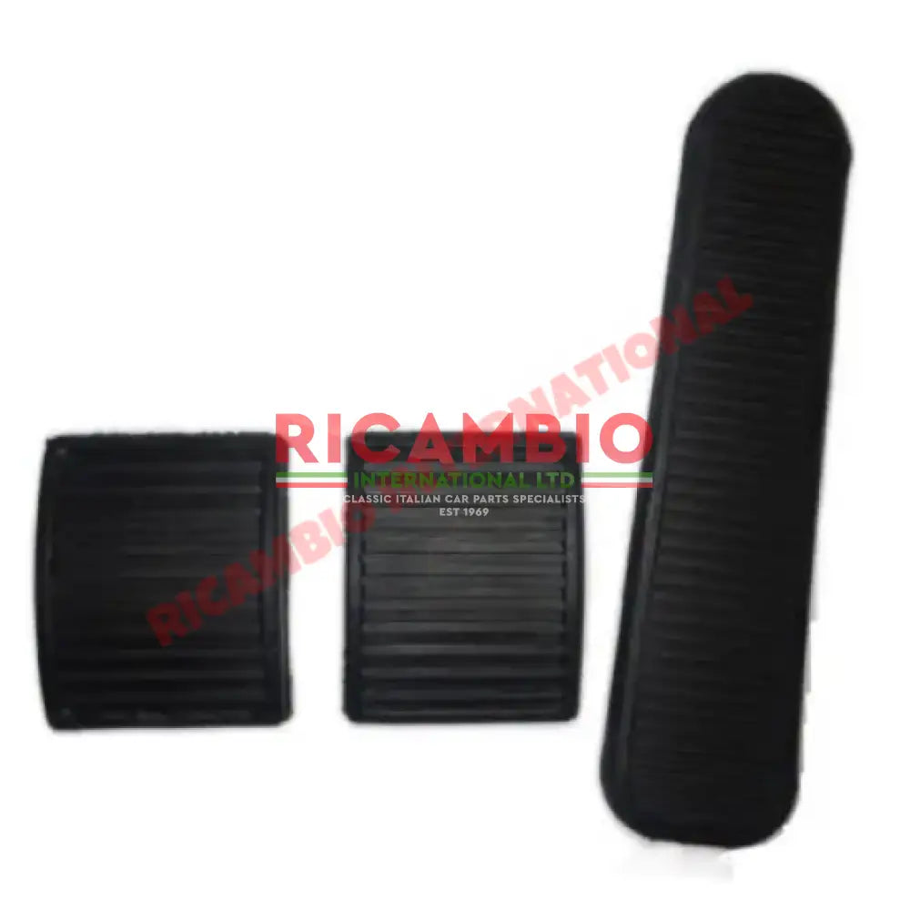 Pedal Rubber Kit (3 piece) - Lancia Flaminia,Aurelia - Lancia Flaminia