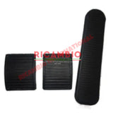 Pedal Rubber Kit (3 piece) - Lancia Flaminia,Aurelia - Lancia Flaminia
